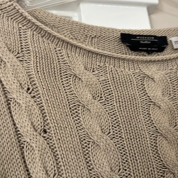 Max Mara weekend short sleeves sweater size L / fits a S/M - Picture 8 of 13